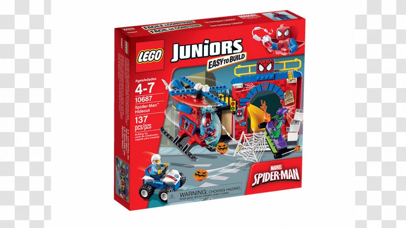 Lego Spider-Man Toy Minifigure - Spider-man Transparent PNG