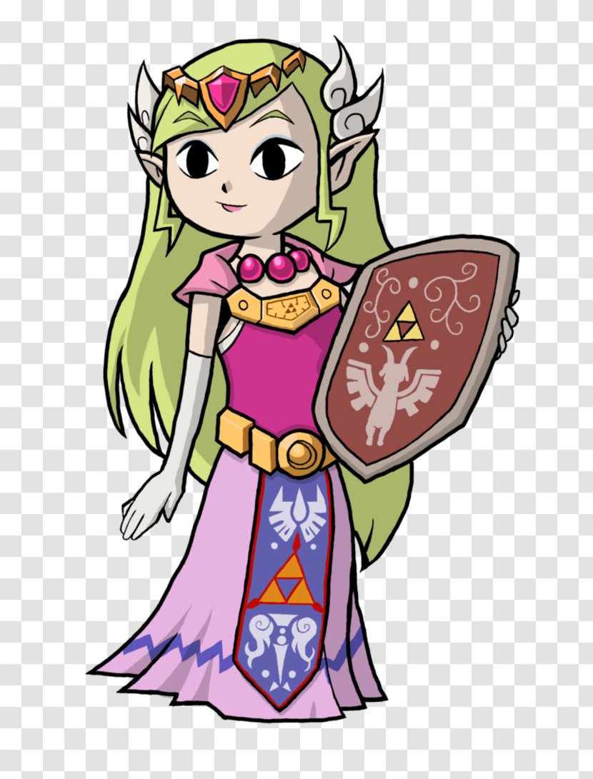 The Legend Of Zelda: Minish Cap Wind Waker Skyward Sword Princess Zelda Link - Tree Transparent PNG