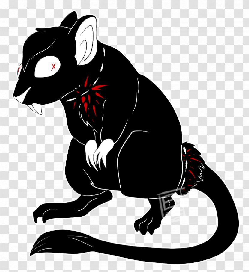 Cat Drawing Rat DeviantArt - Shadow Transparent PNG