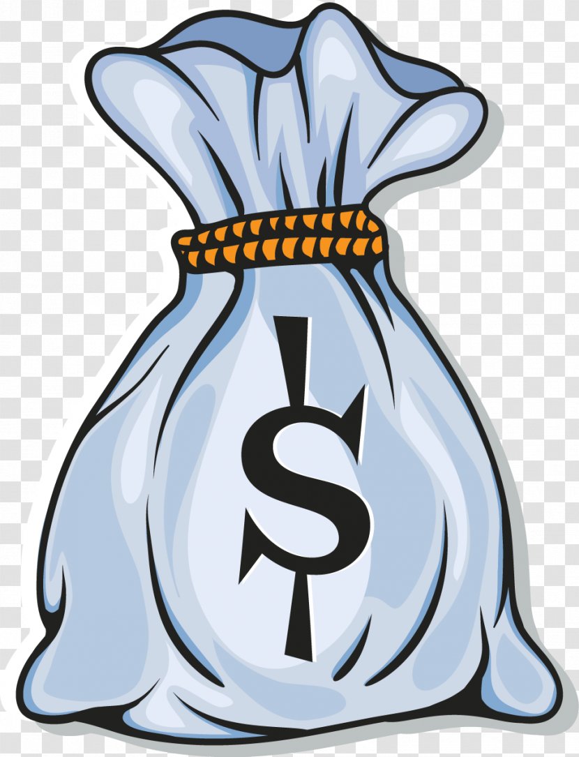 Money Bag Clip Art - Cash - Vector Purse Transparent PNG
