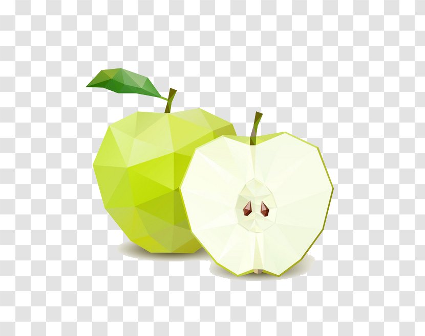 Apple Auglis - Cartoon - Green Transparent PNG