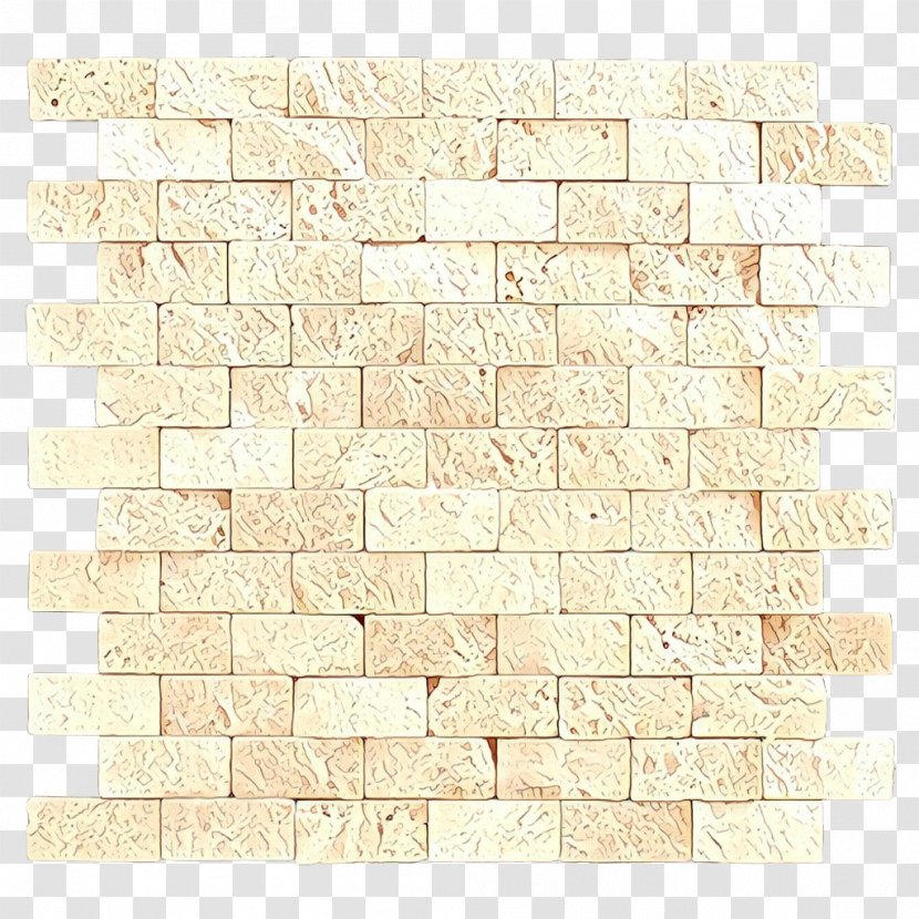 Brick - Beige - Rectangle Tile Flooring Transparent PNG