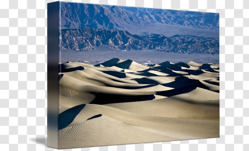 Gallery Wrap Sand Death Valley Canvas Photography - Dunes Transparent PNG