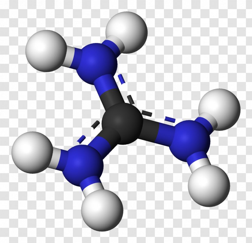 Urea Nitrate Explosive Material Ball-and-stick Model Ammonium - Ceric - Chemistry Transparent PNG