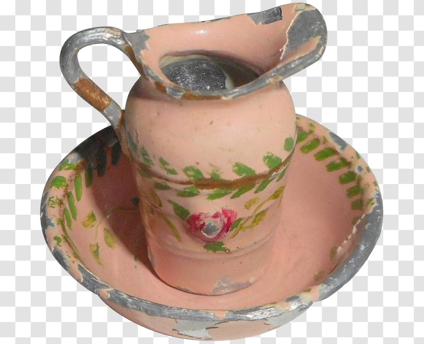 Coffee Cup Pottery Ceramic Saucer Jug - Drinkware - Mug Transparent PNG