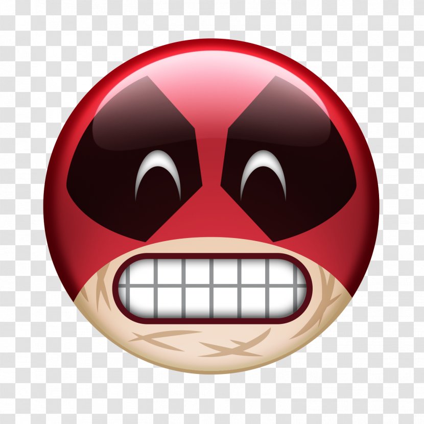 Deadpool Search Emoji Film Emoticon - Facial Expression Transparent PNG