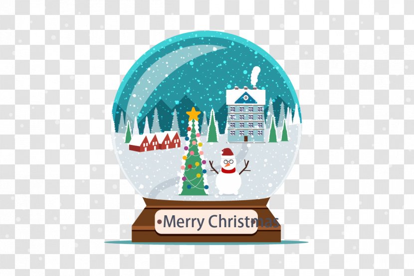 Crystal Ball Christmas Snow Transparent PNG