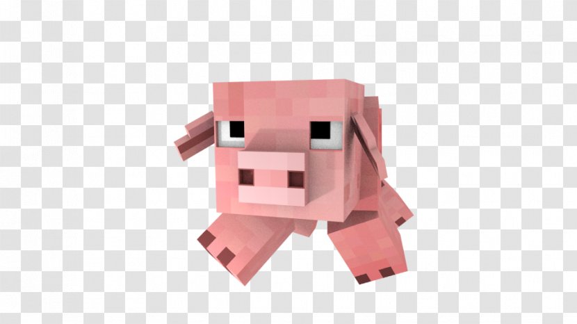 Minecraft: Pocket Edition Story Mode - Minecraft Season Two - Domestic Pig Transparent PNG