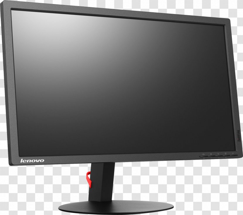 ThinkVision Displays Computer Monitors Lenovo LED-backlit LCD Liquid-crystal Display - Digital Visual Interface - Networks Transparent PNG