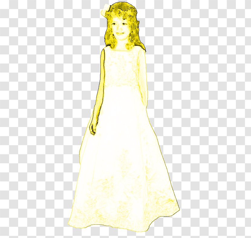 Gown Dress Woman Sketch - Tree - Ox Transparent PNG
