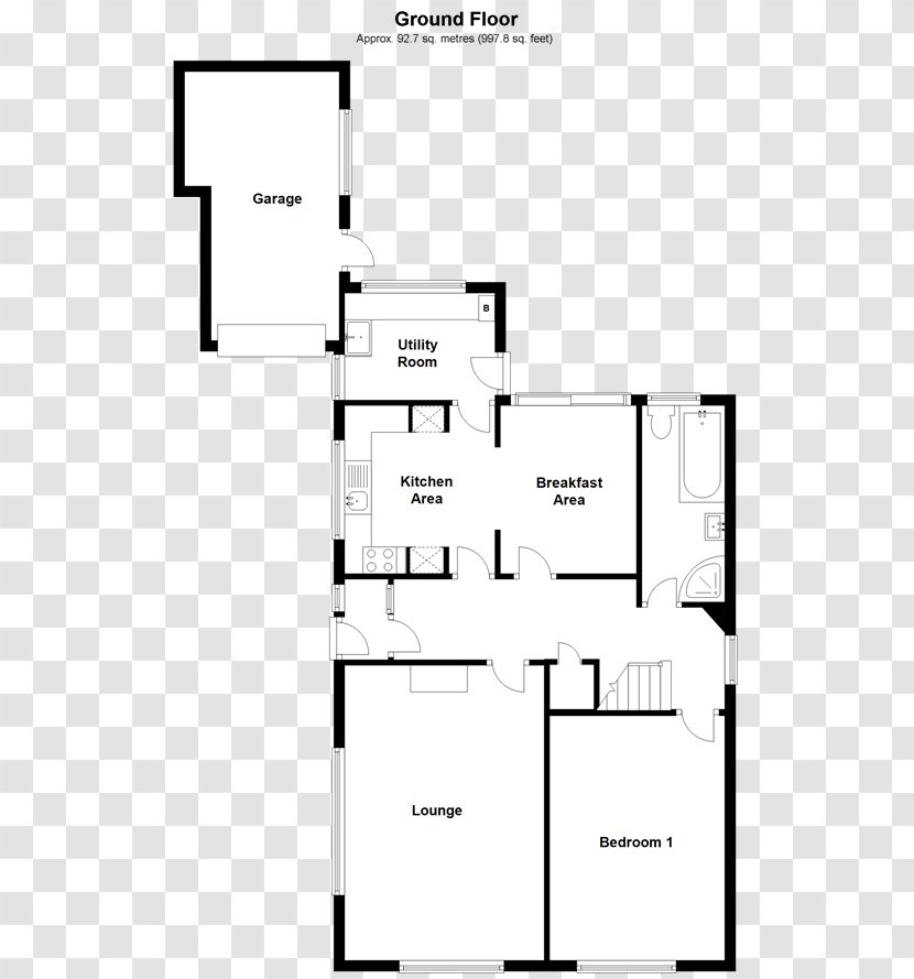 Floor Plan Line Angle - Schematic Transparent PNG