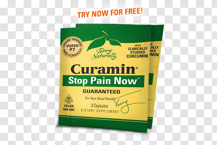 Curcumin Europharma (Terry Naturally Brand) Softgel Pain Management - Relief Transparent PNG