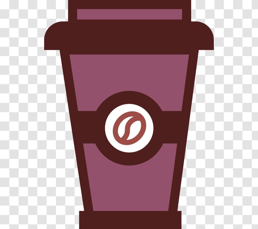 Iced Coffee Cafe Cup - Kop - Painted Paragraph Element Transparent PNG
