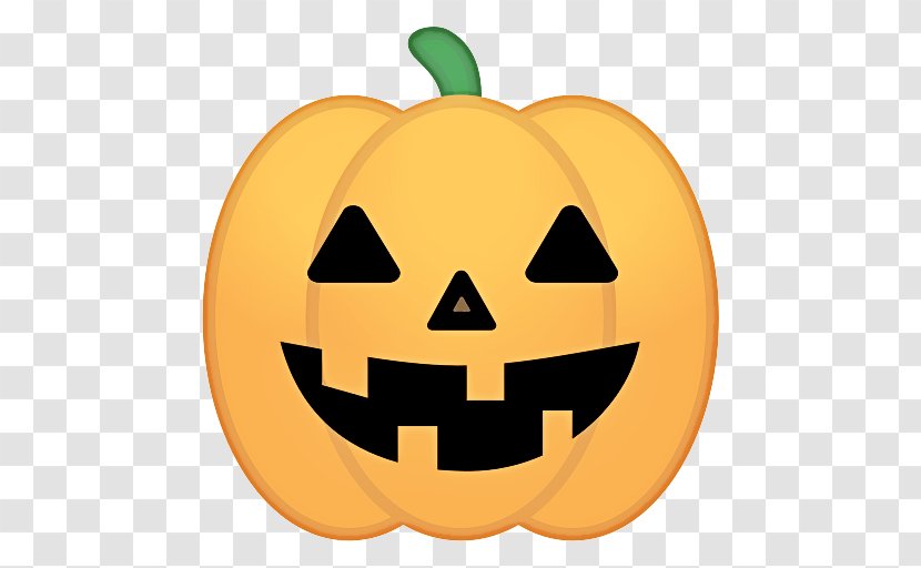 Halloween Pumpkin Cartoon - Meaning - Emoticon Happy Transparent PNG