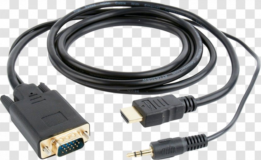 VGA Connector HDMI Adapter Electrical Cable Computer Port - Hdmi - HDMi Transparent PNG