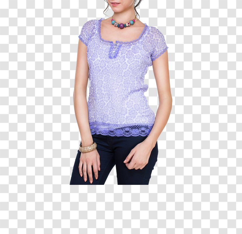 T-shirt Blouse Sleeve Neck Transparent PNG