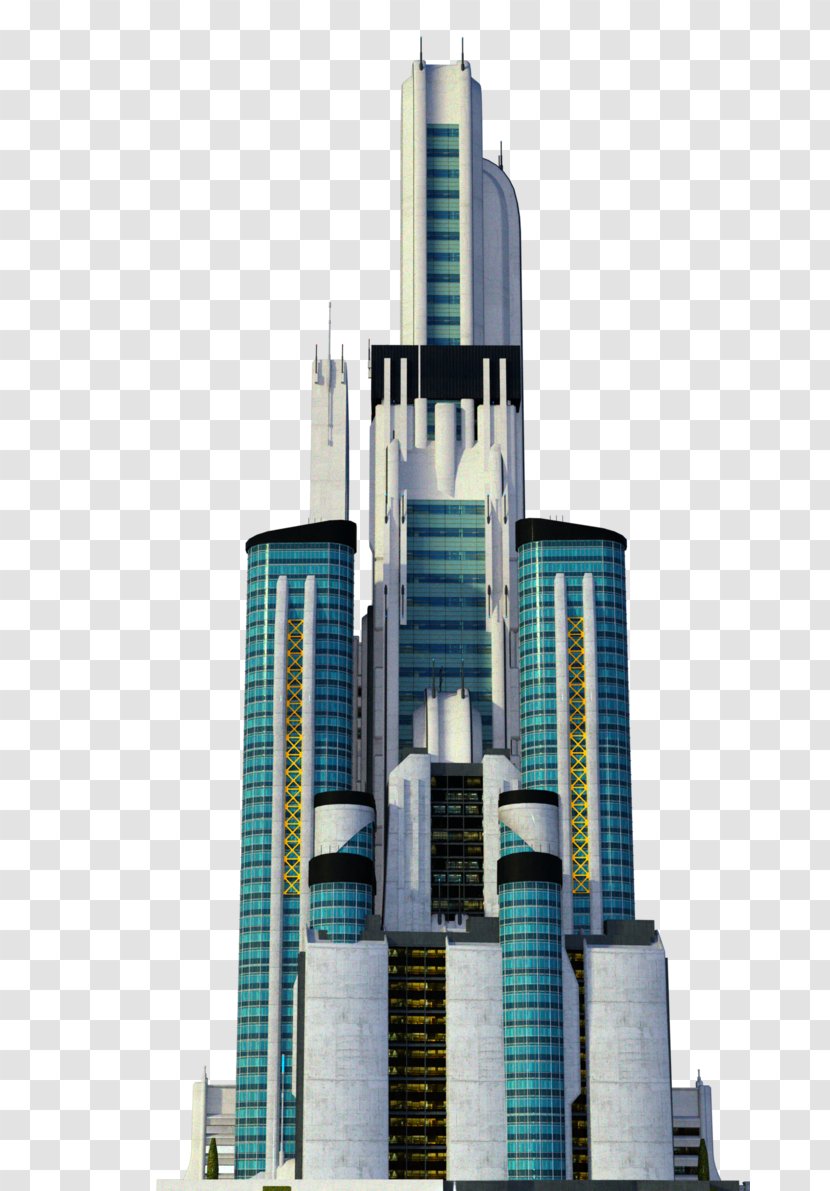 Skyscraper Architecture Tower Building Mixed-use - Corporate Headquarters - Flooring Business Logo Design Ideas Transparent PNG
