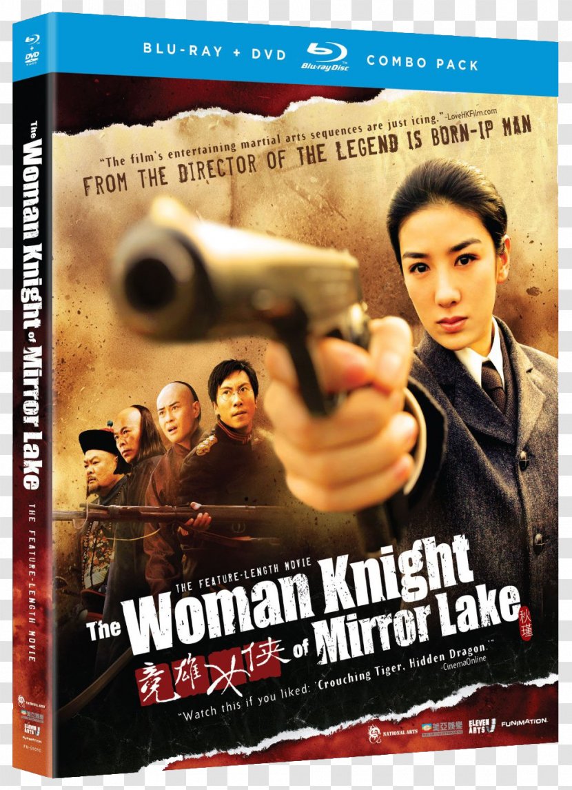 Rose Chan The Woman Knight Of Mirror Lake Blu-ray Disc DVD Action Film - Vcrdvd Combo - Dvd Transparent PNG