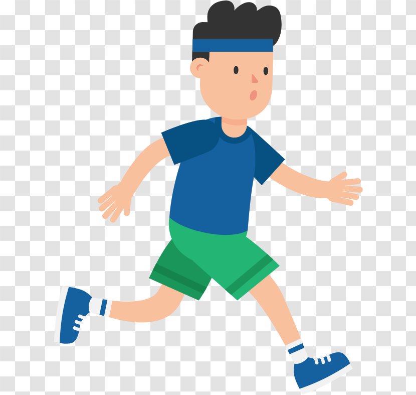 Exercise Cartoon - Jumping Child Transparent PNG
