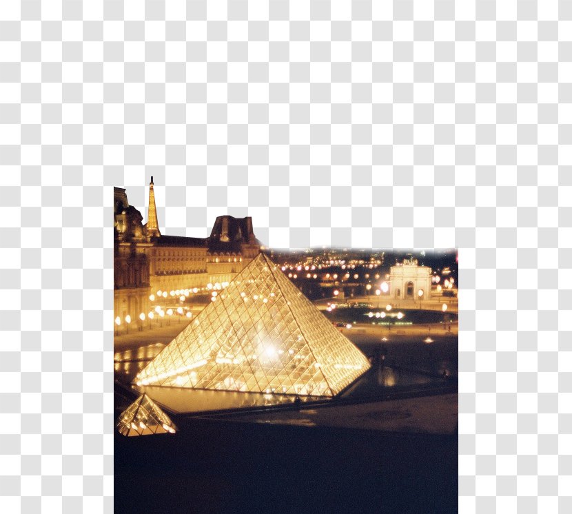Musxe9e Du Louvre Pyramid Centre Georges Pompidou Venus De Milo Hotel France - Lighting - A Night Transparent PNG