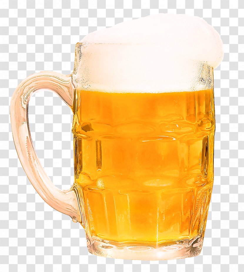 Beer Glass Drinkware Mug Drink - Alcoholic Beverage Stein Transparent PNG