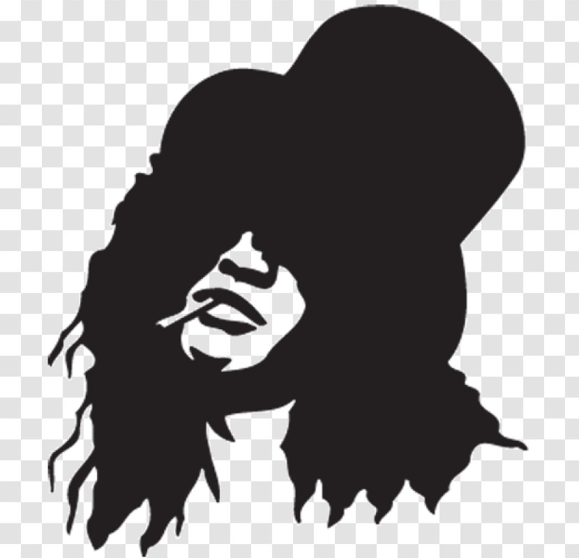 Guns N' Roses Velvet Revolver Stencil Logo - Heart - Decal Transparent PNG