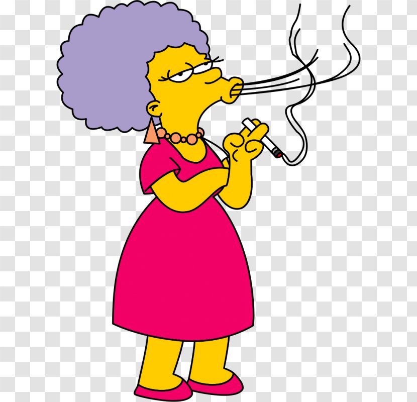 Patty Bouvier Marge Simpson Bart Selma Homer - Character Transparent PNG