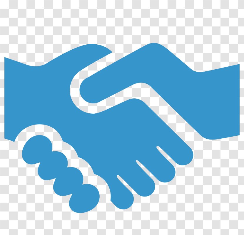 Handshake - Logo - Text Transparent PNG