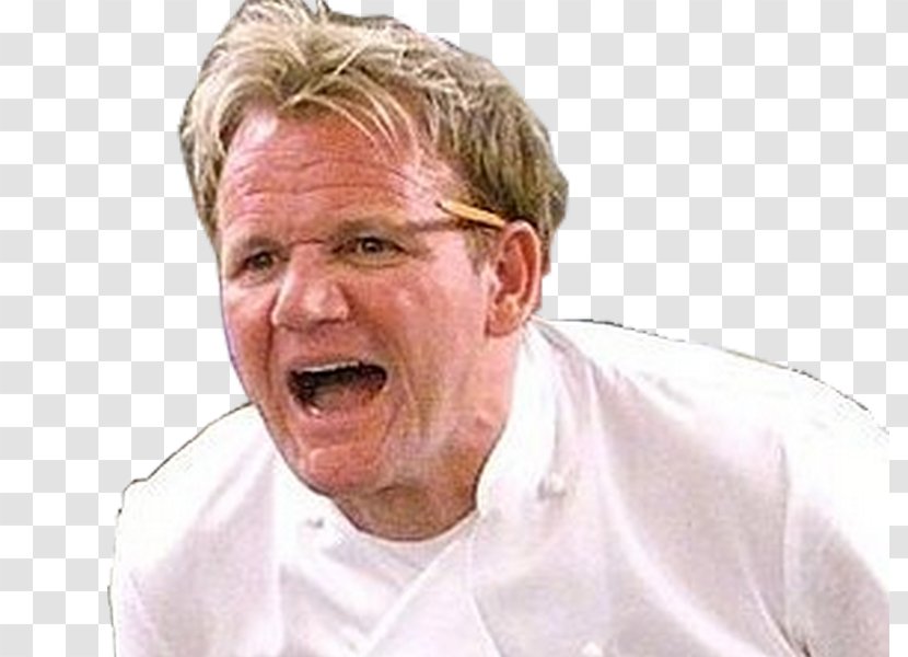 Gordon Ramsay Chef Cuisine Cooking Recipe - Celebrity - Ramsey Transparent PNG