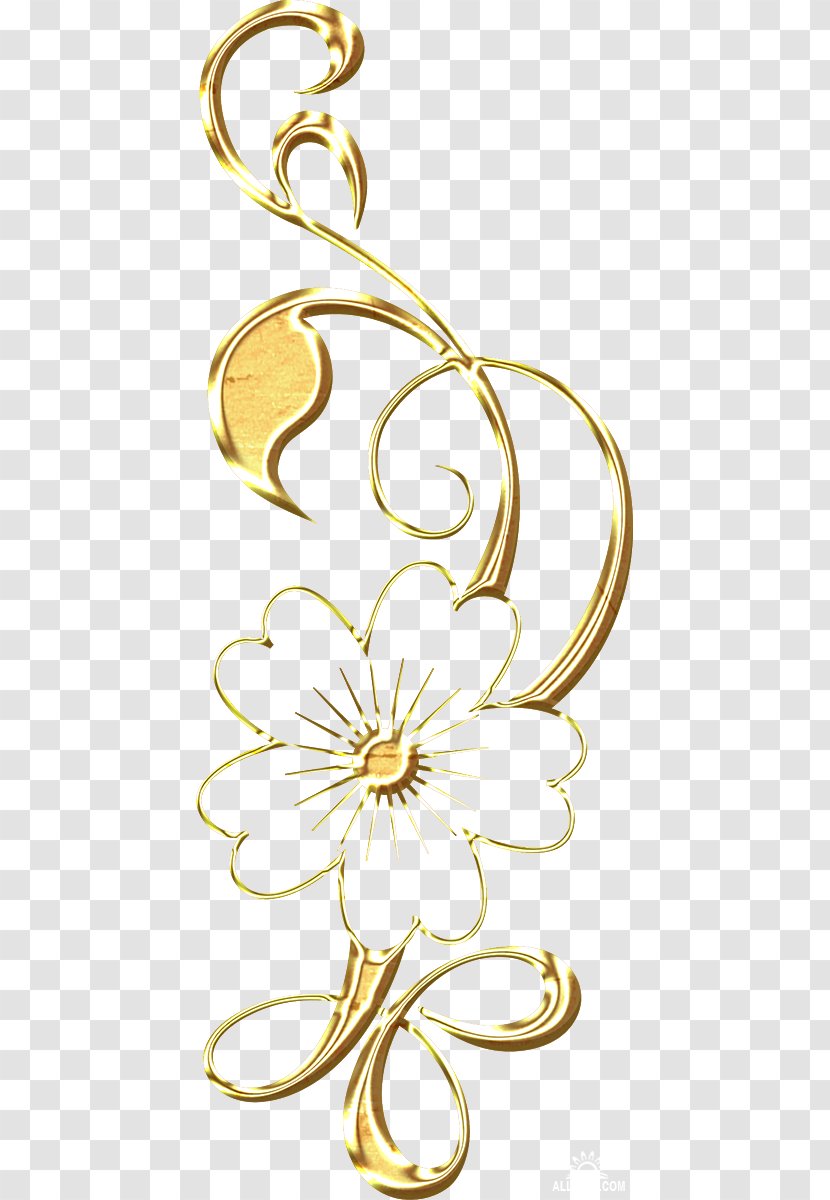 Ornament Gold Clip Art - Yellow Transparent PNG