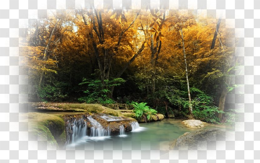 Desktop Wallpaper River Yosemite Falls Waterfall Stream - Hvga - Natural Landscape Transparent PNG