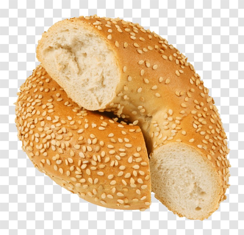 Bagels Sesam Lye Roll Simit Thomas - Kaiser - Bagel Transparent PNG