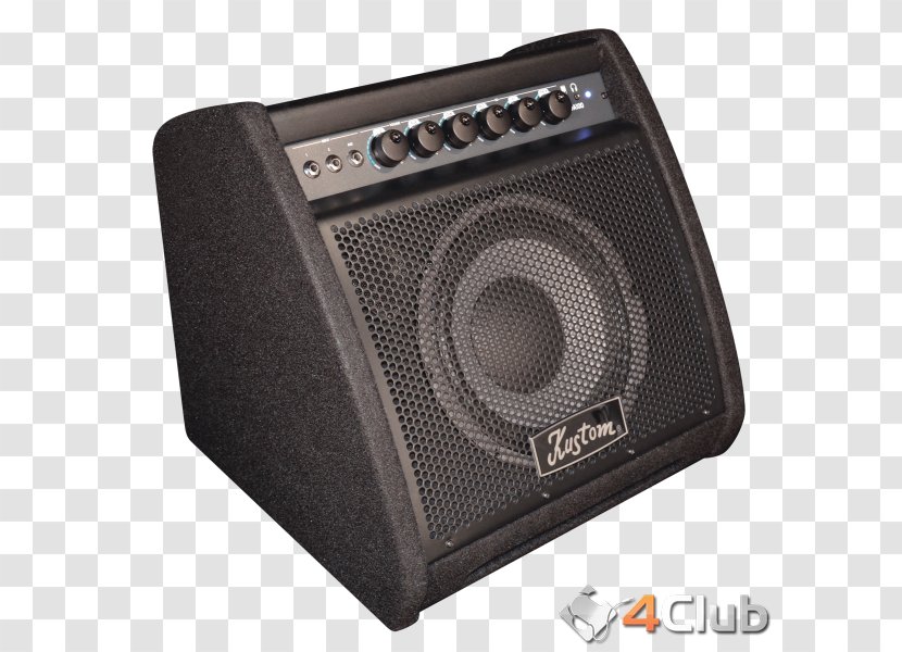 Subwoofer Guitar Amplifier Sound Box Electronic Drums Kustom Amplification - Frame Transparent PNG