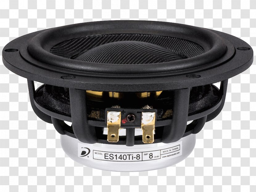 Subwoofer Loudspeaker Esoteric Dayton Audio B652 - Speaker Driver Transparent PNG