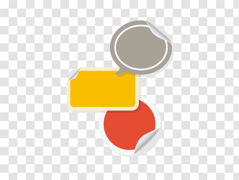 Paper Origami Icon - Yellow - Label Border,Ring Tag Transparent PNG
