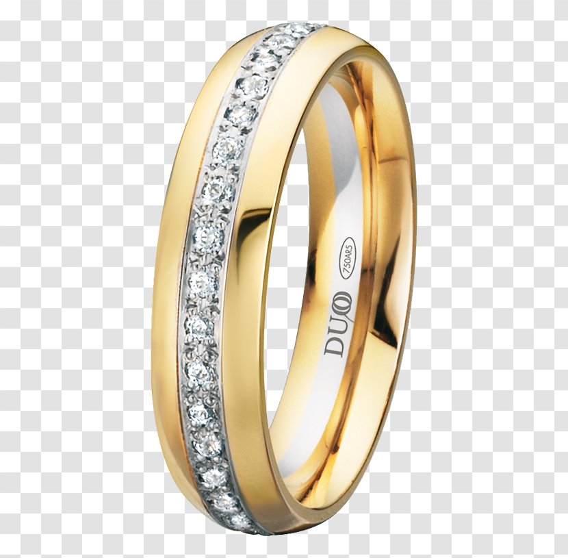 Wedding Ring Gold Diamond Białe Złoto - Jewellery - 50 Transparent PNG