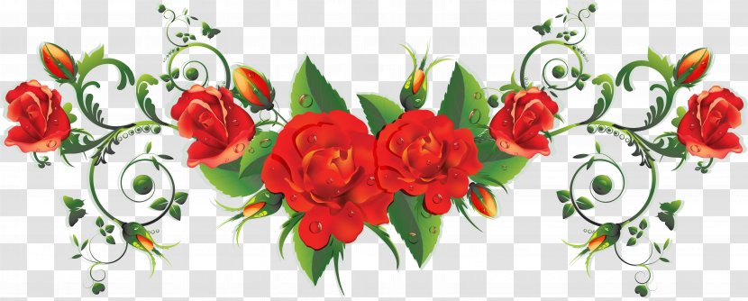 Wish Morning Quotation Good - Beautiful Rose Decoration Transparent PNG