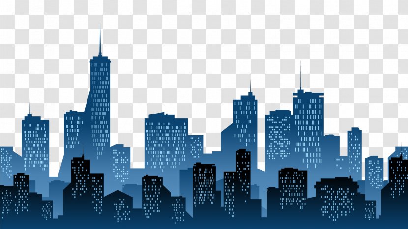 Cities: Skylines Silhouette Clip Art - Modern City Transparent PNG