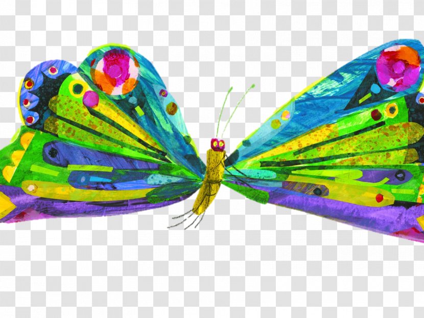 The Very Hungry Caterpillar Butterfly Eric Carle Museum Of Picture Book Art Child - Moths And Butterflies Transparent PNG