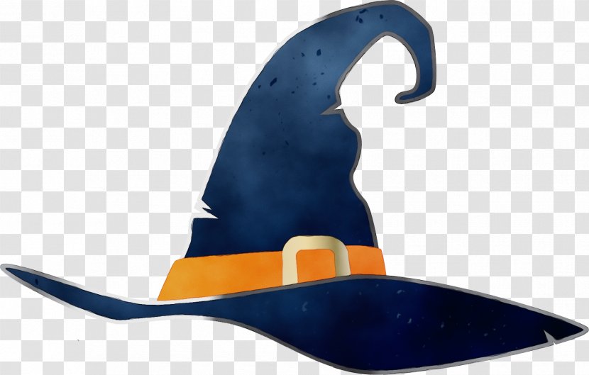 Halloween Witch Hat - Watercolor - Fashion Accessory Costume Transparent PNG
