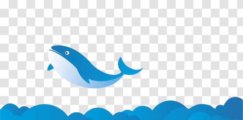 Dolphin Logo Brand Pattern - Computer - Whale Transparent PNG