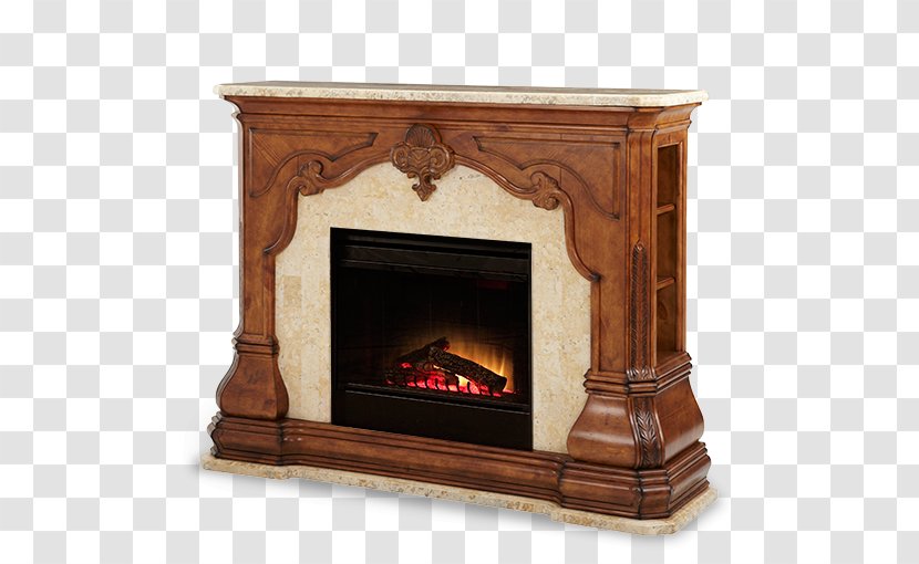Furniture Hearth Electric Fireplace Mantel - Room - Stove Transparent PNG