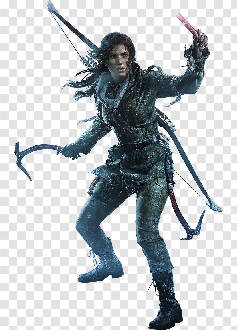 Rise Of The Tomb Raider Shadow Xbox 360 Lara Croft - Playstation 4 Transparent PNG