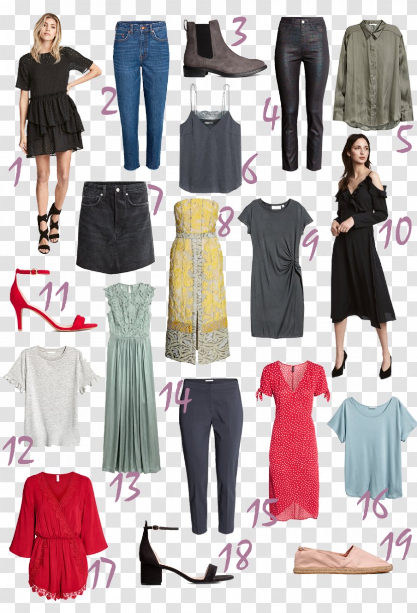 Little Black Dress Clothing Fashion Pattern - Watercolor Transparent PNG