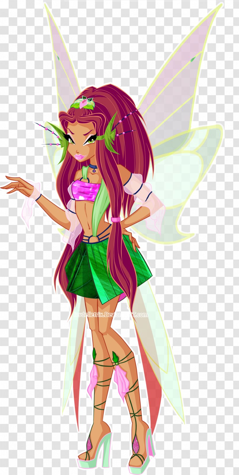 The Trix Flora DeviantArt Photography - Silhouette - Winx Transparent PNG