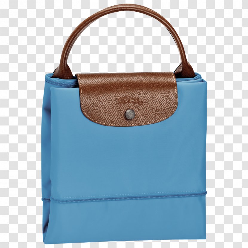 Tote Bag Longchamp Leather Pliage - Shoulder Transparent PNG