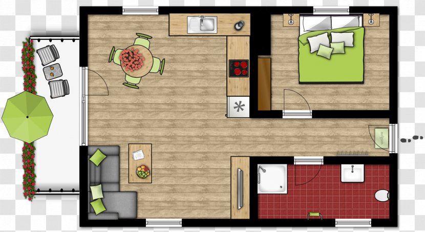 Floor Plan Ferienwohnung-Gruentenblick Vacation Rental Apartment Square Meter - Schematic Transparent PNG