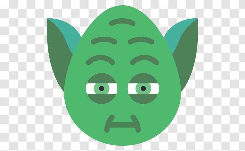 Yoda Anakin Skywalker Star Wars Emoji Clip Art - Symbol Transparent PNG