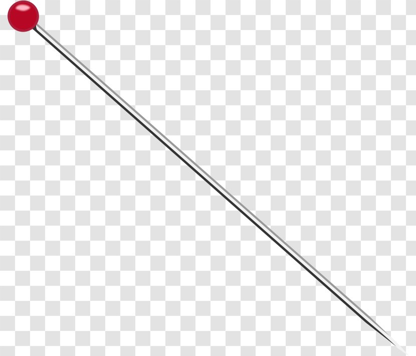 Angle Point Product Pattern - Sewing Needle Transparent PNG