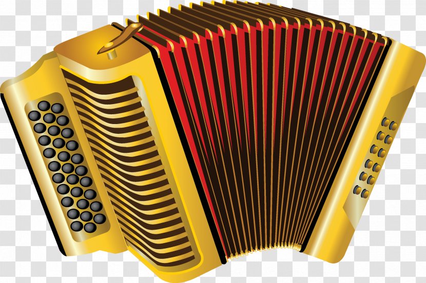 Colombia Accordion Musical Instrument - Cartoon Transparent PNG